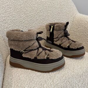 Pajar Canada Janie 2.0 Women’s Brown Snow Boots Size 7